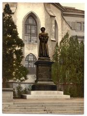 Ulrich Zwingli Monument in Zurich, Switzerland