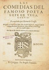 Cover of Las comedias del famoso poeta Lope de Vega Carpio book