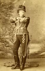 Consuelo Montañés in costume as Fatinitza in operetta