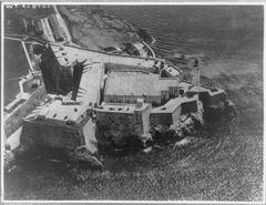 Near view of Morro Castle in Cuba showing historic fortress walls and watchtower by the sea