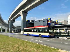 Kampung Batu Station bus stop with a RapidKL Route 173 bus