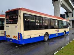 Rapid KL bus route 173 WUW 1359 at KL594 MRT Kampung Batu Bus Stop during Thaipusam 2024 in Kuala Lumpur