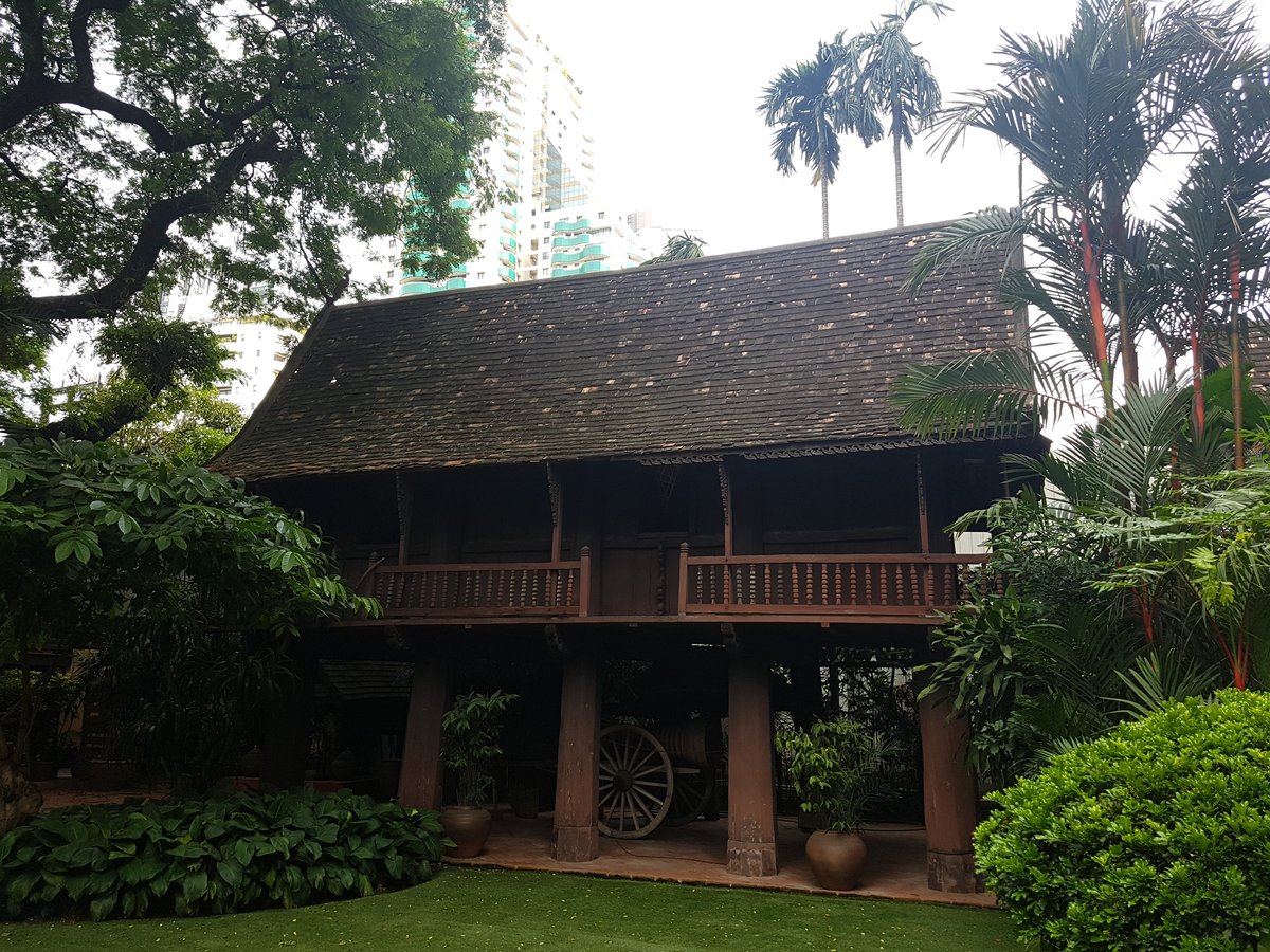 Siam Society Headquarters building with colonial architecture in Bangkok, Thailand