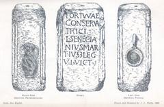 Roman altar found at Castlefield in 1612
