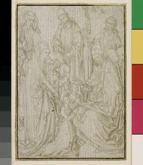 The School of Rogier van der Weyden painting titled Confirmation and Conferring of Minor Orders