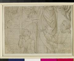 Renaissance painting depicting the Eucharist by Rogier van der Weyden