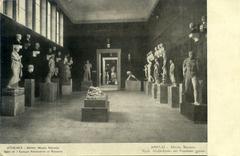 View of the National Archaeological Museum in Athens, Greece, postcard by Aspiotis-ELKA