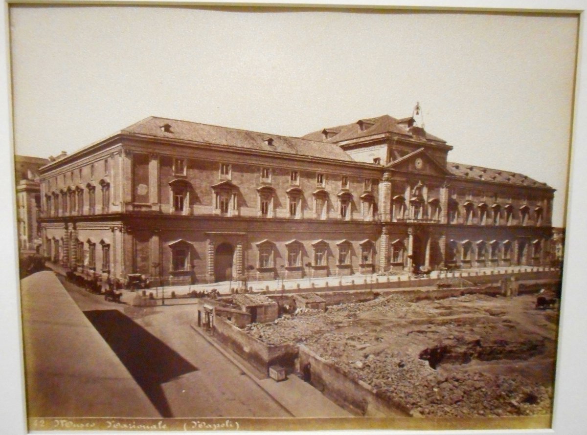 Exhibition of Alphonse Bernoud photography at Archaeological Museum of Naples