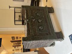 Ancient safe or strongbox from the National Archaeological Museum of Naples