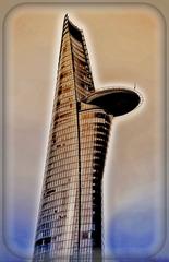 Helipad on top of Bitexco Financial Tower in Ho Chi Minh City Vietnam