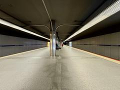 Warsaw Metro Ratusz Arsenał Station platform and tracks