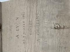 Statue of Joseph Marie Jacquard with inscription in Lyon