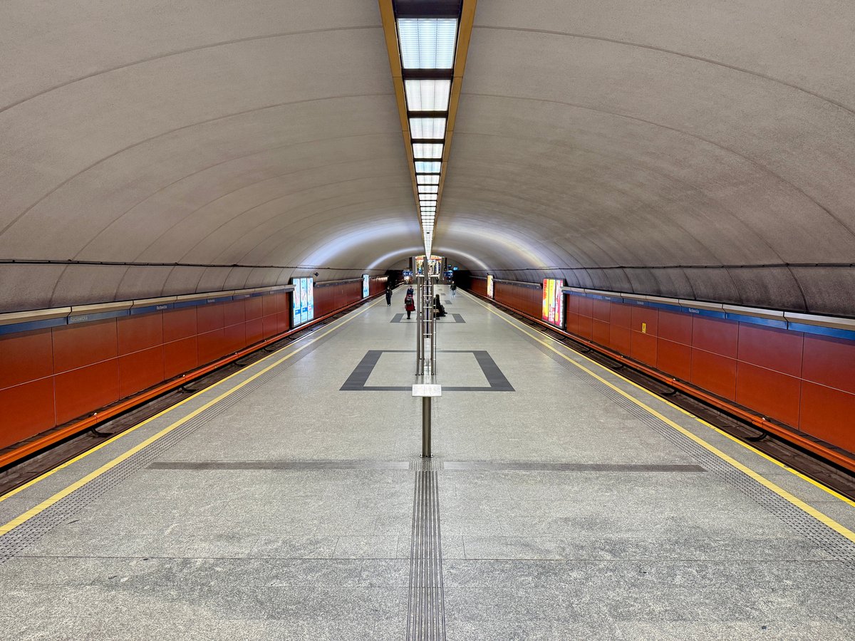 Warsaw Metro Racławicka Station interior