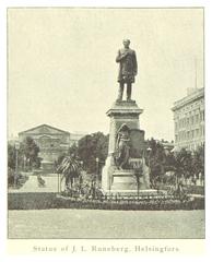 Statue of J.L. Runeberg in Helsinki