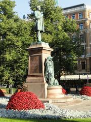 Statue of Johan Ludvig Runeberg in Helsinki