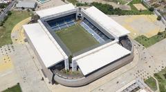 Arena Pantanal stadium in Cuiabá, Mato Grosso, Brazil exterior view