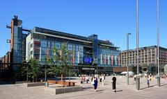 Kamppi Center modern architectural building in Helsinki