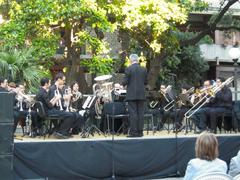 Gli Ottoni del Conservatorio brass ensemble performing
