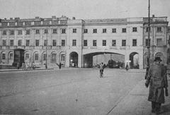 Krasiński Palace outbuilding connected to Bonifraterska street before 1939