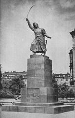 Monument of Jan Kiliński at Krasiński Square in Warsaw