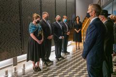 Secretary of State Michael R. Pompeo attending Yom Kippur Commemoration at Jewish Museum of Thessaloniki
