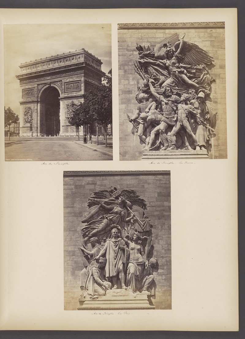 19th century photograph illustration from Johnson's 'A Summer Trip' volume showing scenic views and European landmarks from his 1878 travels