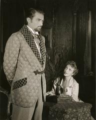 Gregory Peck and Laraine Day performing in Angel Street stage play