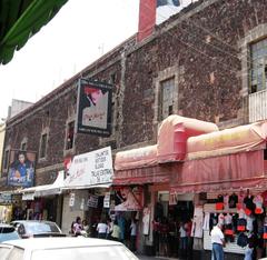 Former offices of La Santisima Hospital next to old hospital and church