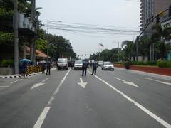 Demonstrations and protests against Enhanced Defense Cooperation Agreement and Visiting Forces Agreement along Roxas Boulevard in Ermita, Manila on January 27, 2016