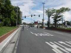 Street view of Roxas Boulevard in Malate, Manila showing intersections with Harrison Avenue, Mabini Street, Pablo Ocampo Street, and Adriatico Street
