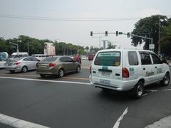 Kalaw Avenue and Rizal Park area in Ermita, Manila, featuring Luneta Hotel, Eton BayPark Manila, Manila Bay along South Road and Roxas Boulevard, near Manila Ocean Park and Quirino Grandstand