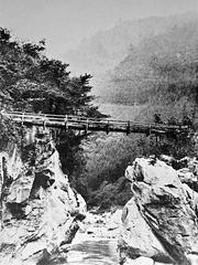 Old Oocho River Bridge in Otaki Village, Chichibu District, Saitama Prefecture