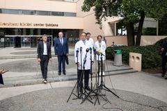 President of the Government on a working visit to Pediatric Clinic