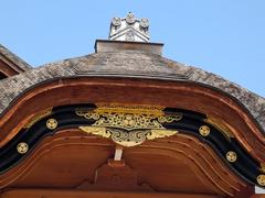 Nagoya Castle, historic Japanese castle in Nagoya with traditional architecture and green landscape