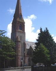 Exterior view of St. Kevin's Church in Portobello, Dublin