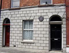Birthplace of Barry Fitzgerald on Walworth Road, Dublin