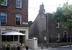 House on Lennox Street, Dublin with Victorian architectural style and brick facade