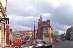 Old Camden Street in Dublin, Ireland in the early 1970s