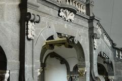 Palazzo Serra di Cassano historic building exterior in Naples Montedidio