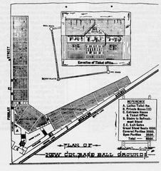 Cincinnati baseball park diagram 1884