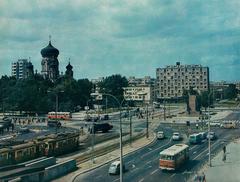 Plac Wileński in Warsaw in the 1960s