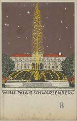 Palais Schwarzenberg in Vienna with ornate Baroque architecture