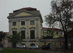 Exterior view of Palais Schwarzenberg, former Palais Mansfeld-Fondi, showing the entire complex