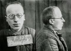 Karl Fischer as a Soviet prisoner in NKWD personnel file photo