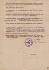Ordnungsstrafbescheid des Reichstreuhänders der Arbeit gegen Maria Fischer vom 27. Januar 1941, Seite 2
