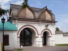 Historic Kolomenskoye estate with traditional Russian architecture