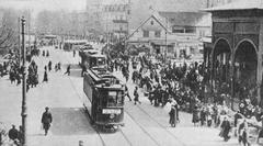 Plac Żelaznej Bramy in Warsaw during the interwar period