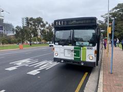 Preserved PMCSA Commuter bus fleet number 1890 in South Australia