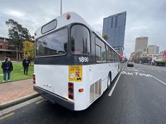 BPASA commuter train SL200 PMCSA at Light Square on August 17, 2024