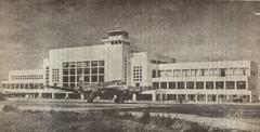 Central building of Limatambo Airport in Lima, Peru